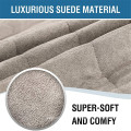 Suede Couch Covers Velvet Sofa Protector Chair Cover